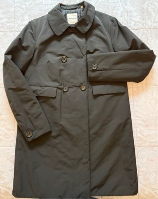 Aspesi cappotto imbottito nero