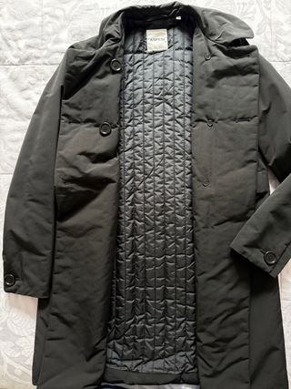 Aspesi cappotto imbottito nero