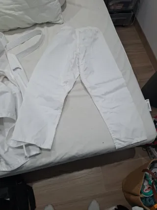 Kimono Judo 160cm con cinturon Blanco Décathlon