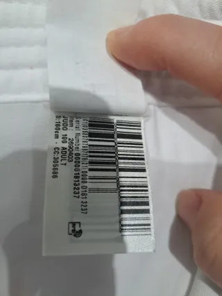 Kimono Judo 160cm con cinturon Blanco Décathlon