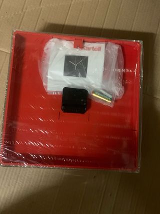 Reloj Kartell Tic & Tac Rojo