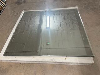 Espejo de pared pesado canto forma 122x110x2,5