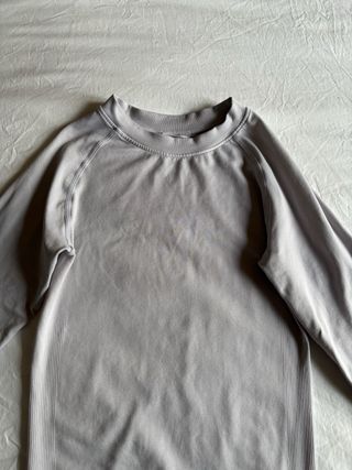 Camiseta térmica manga larga blanca