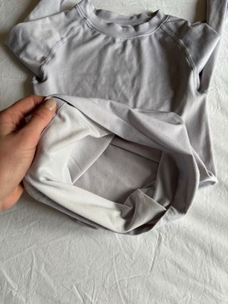 Camiseta térmica manga larga blanca