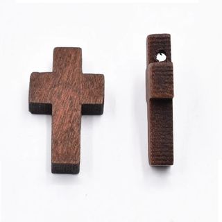 Colgante Cruz Madera Ajustable