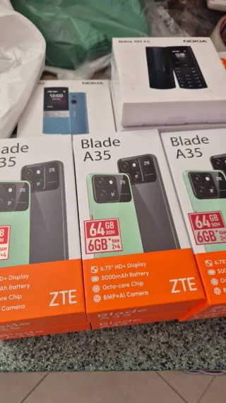 ZTE Blade A35 64GB Gris/Verde