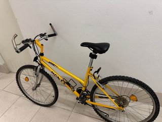Bicicleta Monty 409 Amarilla