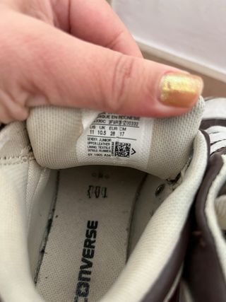 Bambas Converse All Stars Talla 28