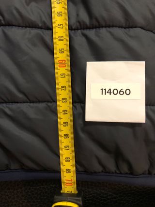 Gilet piumino Rolex blu scuro