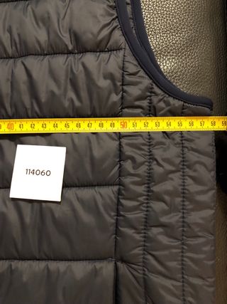 Gilet piumino Rolex blu scuro