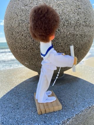 Muñeco antiguo comunión marinero