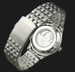 Reloj Orient Automático Plata y Blanco Nuevo