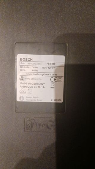 Aspirador Bosch ProEnergy Hepa Parquet