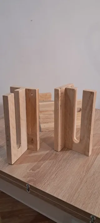 Soportes de madera para skate