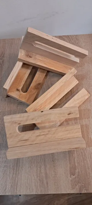 Soportes de madera para skate