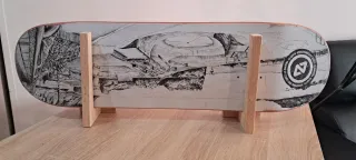 Soportes de madera para skate