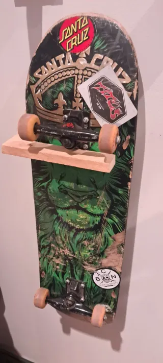 Soportes de madera para skate