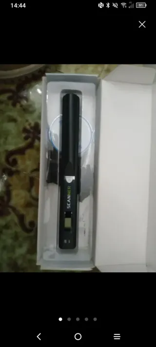 Scanner portatile nero