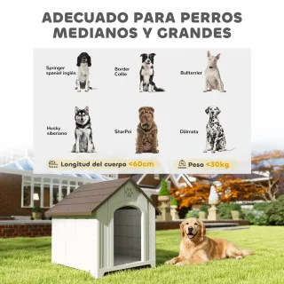 Caseta Perro Exterior Grande