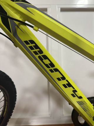 Bicicleta Monty KY5 Niños Amarilla/Verde