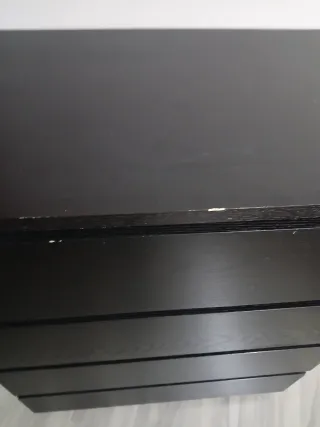 Cómoda Malm Ikea Negra