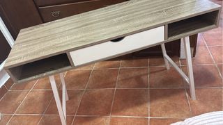 Escritorio moderno madera y metal