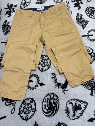 Pantalones Pull&Bear Beige Talla 40