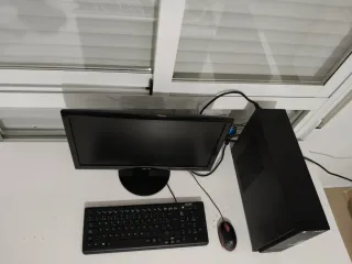 Ordenador Acer Negro Completo