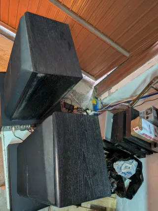 Coppia Casse Kenwood LS-45 Perla Nera