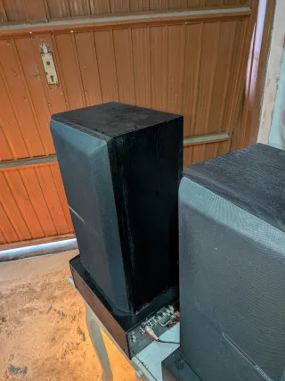 Coppia Casse Kenwood LS-45 Perla Nera