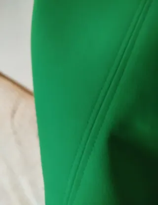 Vestido fiesta Zara verde