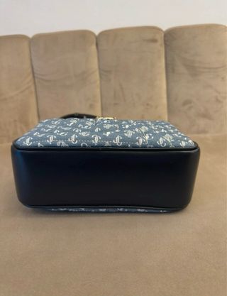 Bolso Cámara Jimmy Choo Monograma Denim