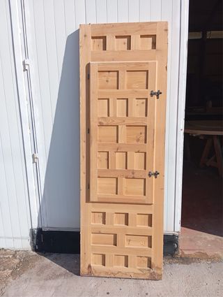 Puerta Castellana Madera Maciza