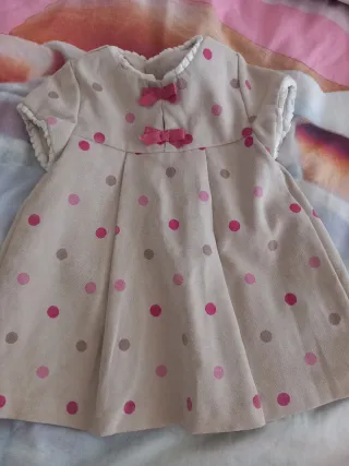 Lote  de vestidos  bebé niña 0-5 meses