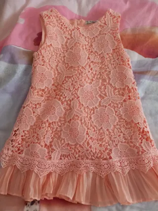 Lote  de vestidos  bebé niña 0-5 meses