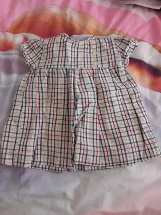 Lote  de vestidos  bebé niña 0-5 meses