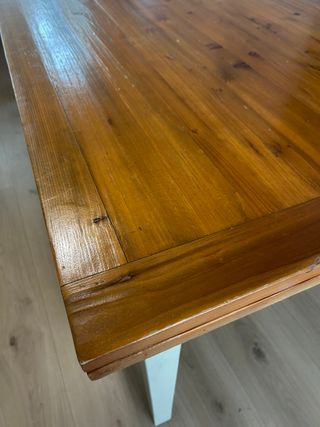 Mesa extensible madera maciza 160-240cm