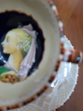 Tazza da collezione dipinta a mano