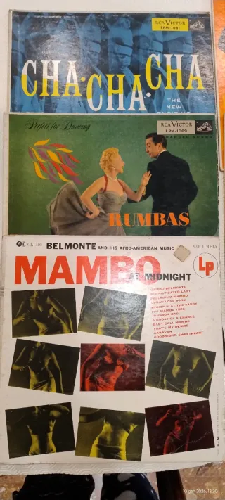 15 Vinili 33 Giri - James Last & Pavarotti,mambo