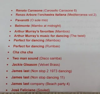 15 Vinili 33 Giri - James Last & Pavarotti,mambo