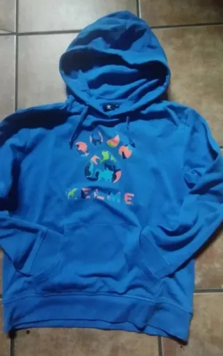 Sudadera niño Kelme azul