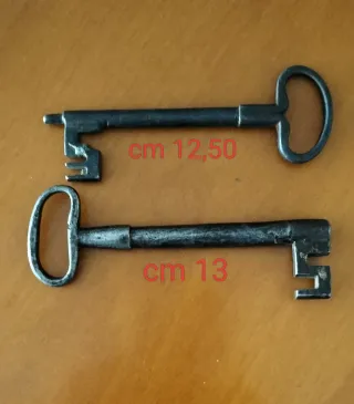 Coppia Chiavi Antiche in Ferro