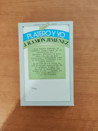 Platero y yo (Spanish Edition)