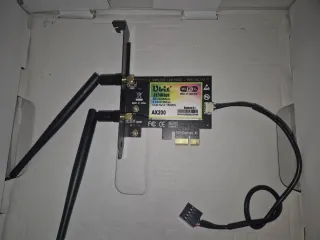 Adaptador WiFi Ubit AX200 PCI-Express