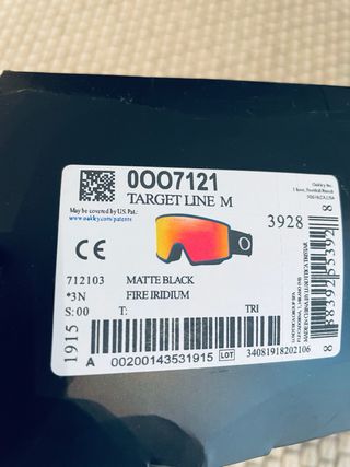 Gafas Oakley snow esquí Flight Deck