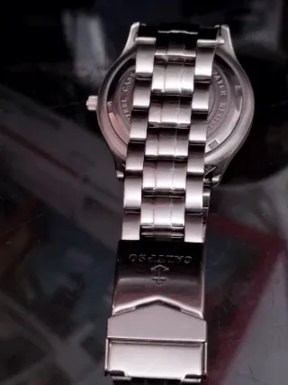 Reloj Calypso Hombre Esfera Azul y Plata