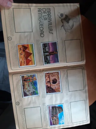 Álbum Cromos Antiguo El Más y El Menos