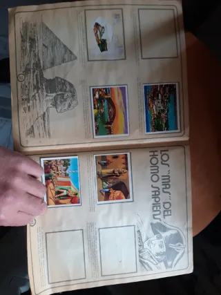 Álbum Cromos Antiguo El Más y El Menos