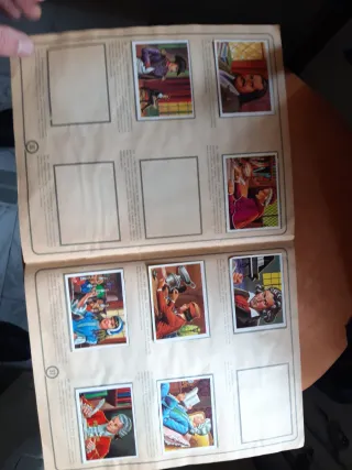 Álbum Cromos Antiguo El Más y El Menos