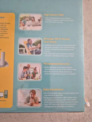 Router TP-Link Wireless N 300Mbps VDSL ADSL